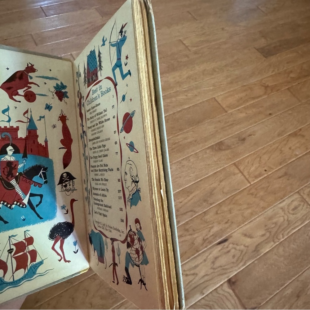 Best in Children’s Books Short Story Book, 1958 Nelson Doubleday Hardcover - Picture 5 of 7